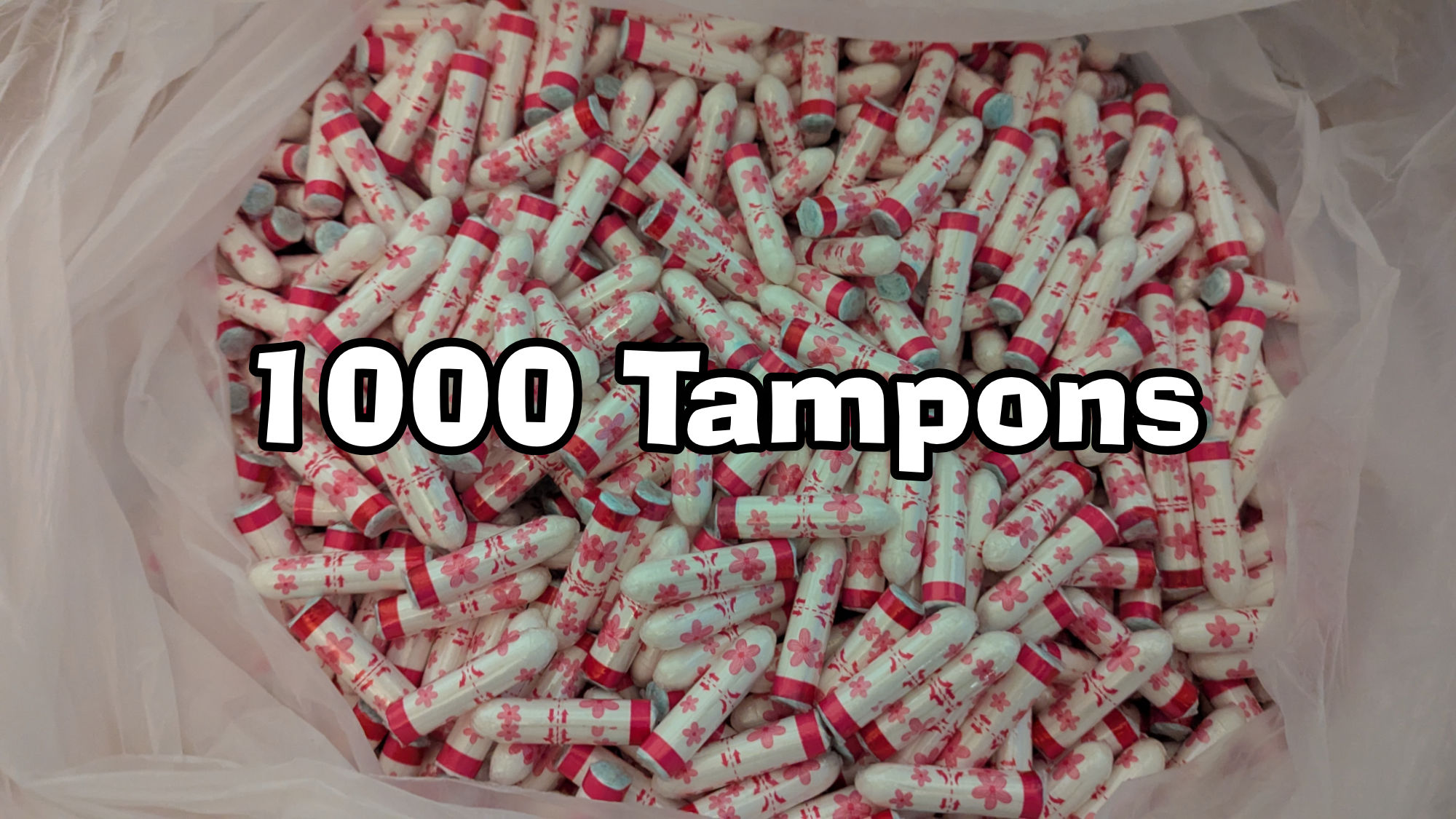 1000 tampons
